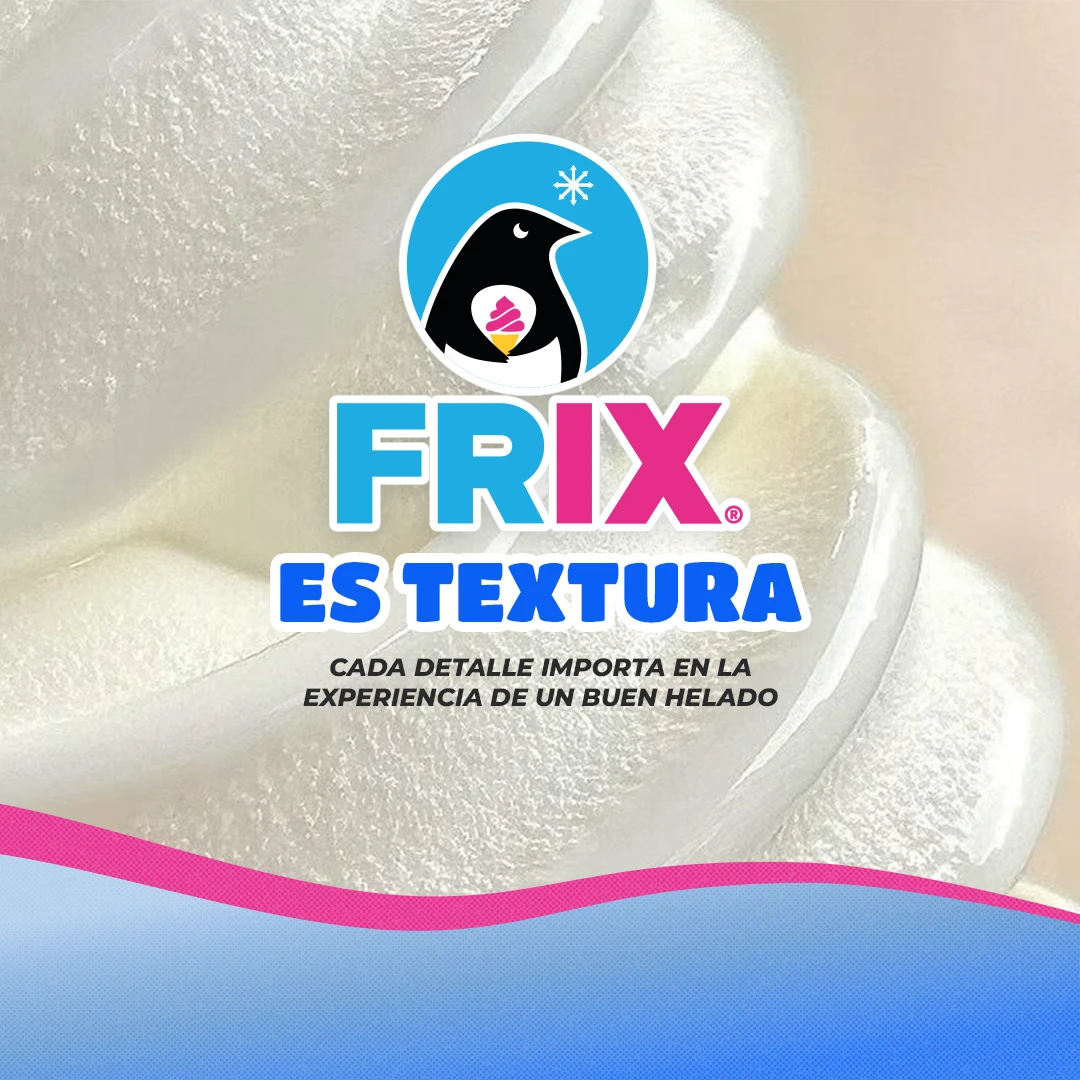 Frozen yogurt servido